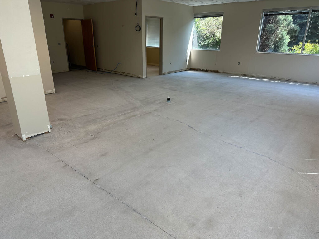 VCT Tile Glue Removal and Grinding (After) | Bozeman, MT